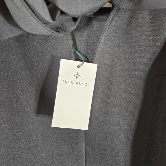 Tuckernuck Blythe Black Bow-Back Shift Dress XS NWT - Picture 7 of 10